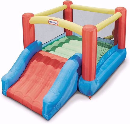 Picture of LITTLE TIKES JUNIOR JUMP & SLIDE Product Dimensions: ‎(315 x 213.3 x 157.48 cm)