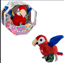 Picture of  Interactive mascot happy yappers cheerful chatterboxes parrot red 