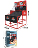 Picture of 307/ * Indoor Double Hoop Shooter Plastic Sports Toy Basketball Shooting Machine