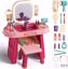 Picture of 334/Yalogomb Fantiti Toddler Set with Mirror and Seat, Kids Makeup Set with Accessories, Washbasin, Lights and Music, Suitable for Toddlers