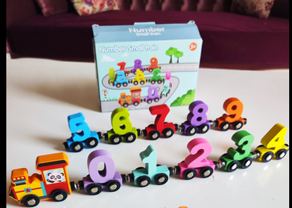 صورة 356/قطار الأعداد المغناطيسي