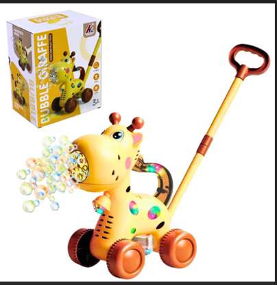 Picture of 402/Giraffe Pushing Bubbles Game