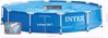 Picture of 451/Intex Metal Frame Skeleton Swimming Pool | Round Shape | 6503 Liter Capacity | 76 cm x 3.66 m | Blue | 28210NP