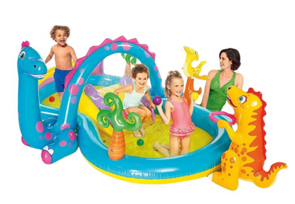 Picture of 451/Intex Inflatable Swimming Pool with Kids Slide