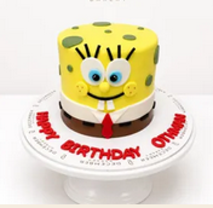 Picture of Sponge pop cake 6inch