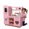 Picture of TaoHFE LED Upgrade Kitchen Set for Kids Wooden Play Kitchen LED Gas Tray with Sound Toy Kitchen Sets for Girls Gift Enjoy Cooking with Lights and Sounds...