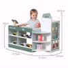 Picture of  Superset with Register Interactive Play Grocery Store Child-Friendly Toy Checkout Counter for Kids, Young Children, Playroom, Classroom 